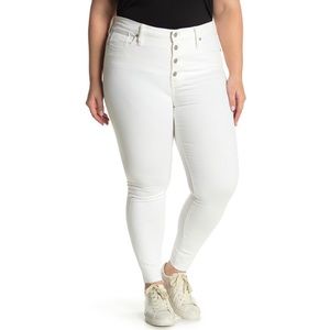 Madewell Button Fly High Waist Jeans